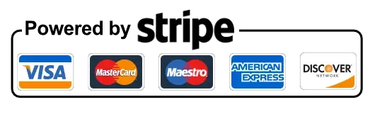 Powered by Stripe